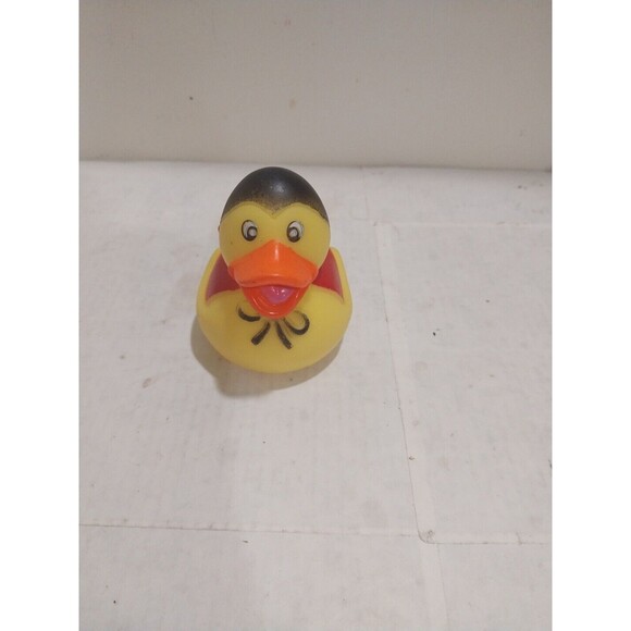 Rubber Duck Vampire Decor Home Cute Ornament Squeak Dracula Halloween Ducky - Picture 1 of 6